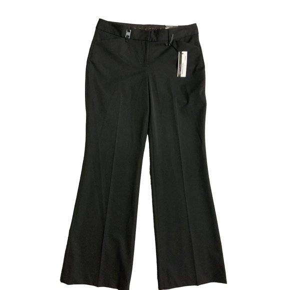 Express Pants & Jumpsuits Nwt Express Editor Black Flare Pants 4